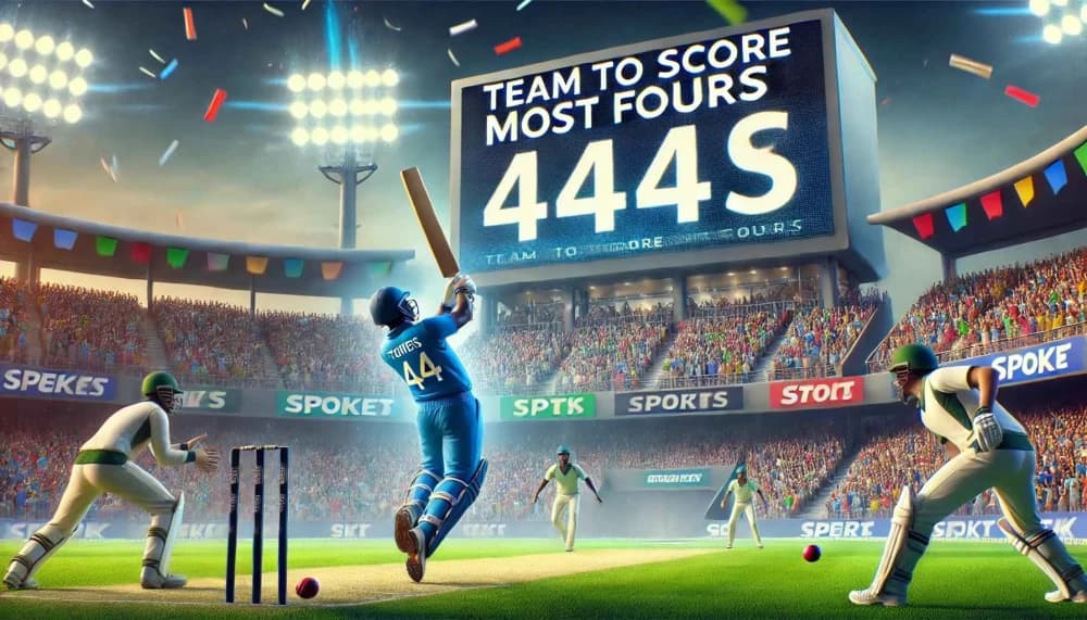 Exciting Cricket Betting: Team to Score Most Fours